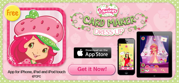 Strawberry Shortcake - Card Maker Dress Up