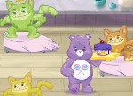 Help Share Bear deliver delicious desserts to the Care Bears!
