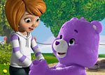 Share Bear is her name, and sharing everything is her game!